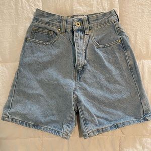 Cotton On Dad Denim Shorts